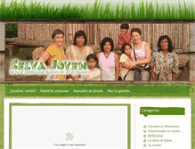 Tablet Screenshot of jovenes.selvasamazonicas.org